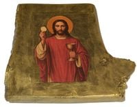 Ikona Jezus Chrystus z Hostią