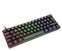 SpeedLink ATMOS RGB Gaming Keyboard, brown switches, black - US layout