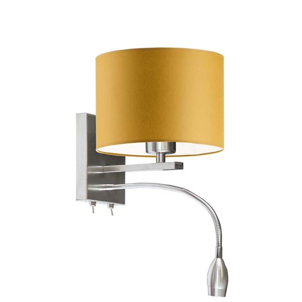 Czarny kinkiet z włącznikiem SENEGAL z reflektorem LED zdjęcie 12