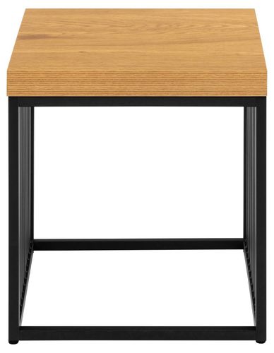 Stolik kawowy Strington 40x40cm dąb na Arena.pl