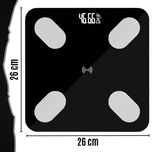 WAGA ŁAZIENKOWA ANALITYCZNA SLIM 180KG SMART+ 31w1 ANDROID iOS na Arena.pl