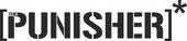 THE PUNISHER - naklejka - 100 x 22,5 cm