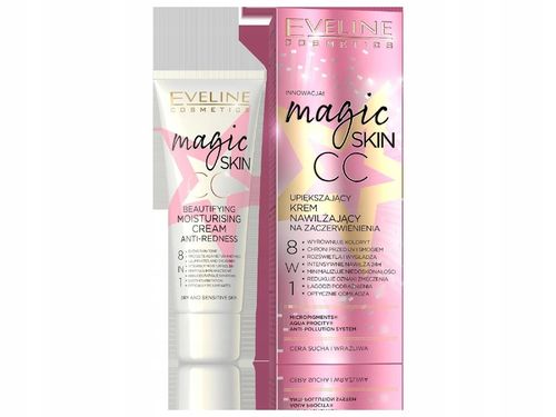 Eveline Magic Skin CC krem na zaczerwienienia 8w1 na Arena.pl