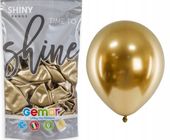 BALONY ZŁOTE 13cm 5" GEMAR Shiny Chrom Połysk PROFESJONALNE 100szt