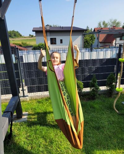 huśtawka kokon Best - jasnozielony na Arena.pl
