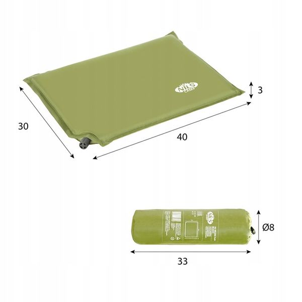 PODUSZKA SAMOPOMPUJĄCA DO SIEDZENIA PIKNIK POKROWI zdjęcie 2