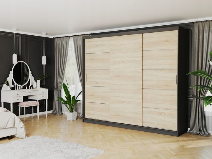 Szafa przesuwna Norvio III 250 cm zdjęcie 9