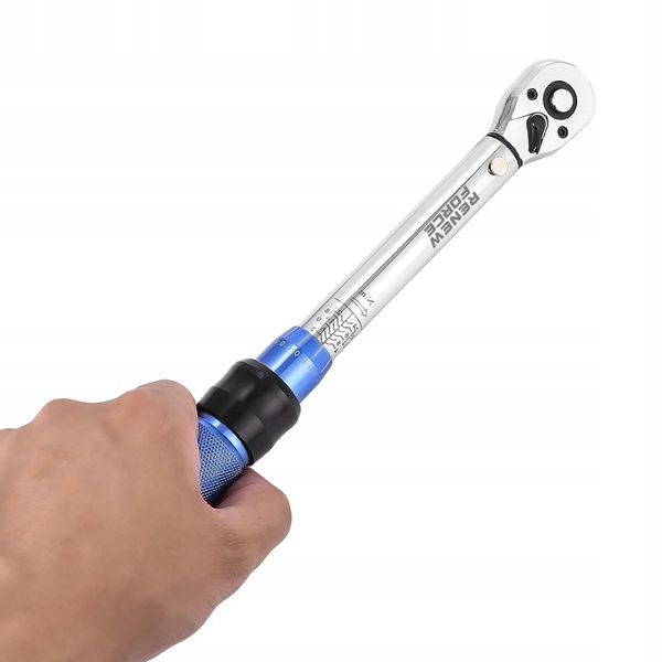 MOCNY Klucz Dynamometryczny z Blokadą Skala 1-2" 10-60nm Etui WYSOKA JAKOŚĆ zdjęcie 11