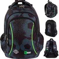 ST.RIGHT PLECAK SZKOLNY MŁODZIEŻOWY DLA CHŁOPCA PIŁKA FOOTBALL KLASA 1 3