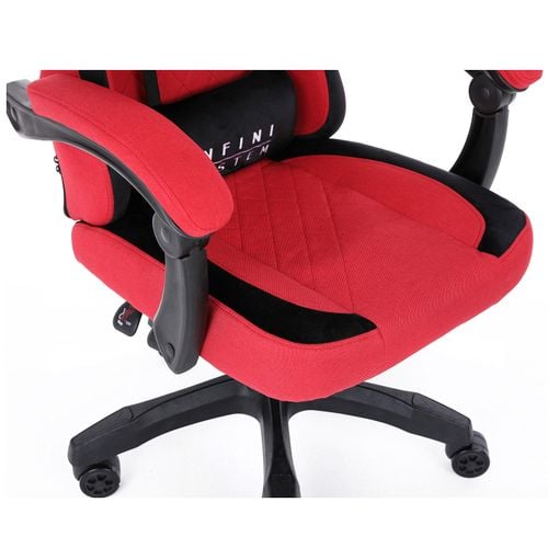 fotel gamingowy infini system red, na Arena.pl