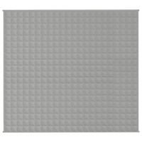 Koc obciążeniowy, szary, 200x225 cm, 9 kg, tkanina