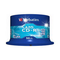 Płyty CD-R Verbatim 700MB 52x 50szt (cake 50) AZO