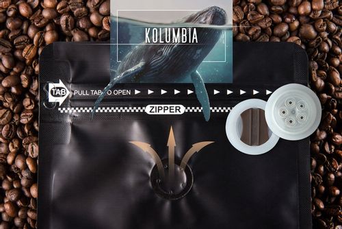 Kawa Ziarnista Świeżo Palona 100% Arabica Kolumbia 1KG Do Ekspresu na Arena.pl