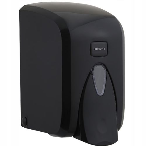 Dozownik Podajnik Dyspenser mydła w płynie 500 ml Czarny Ścienny ATEST PZH na Arena.pl