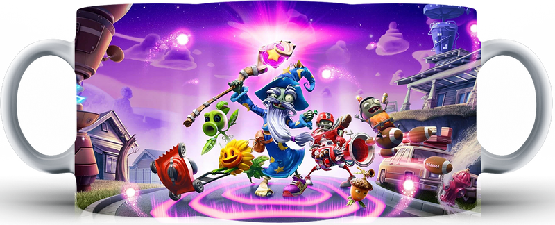 Kubek ceramiczny Plants vs Zombie zdjęcie 2