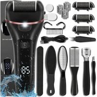 PILNIK DO STÓP MEGA ZESTAW DO PIĘT PILNICZEK ELEKTRYCZNY LED + NASADKI