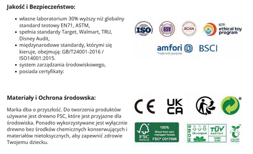CLASSIC WORLD Drewniana Literka C na Arena.pl