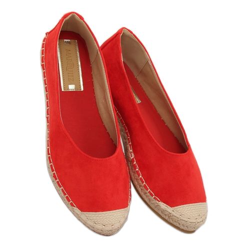 Espadryle baleriny czerwone N-2980 Red r.36 na Arena.pl