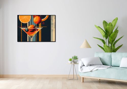 Plakat 100x70cm Koktajl w Stylu na Arena.pl