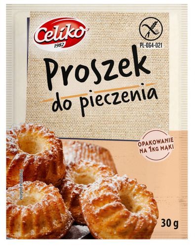 Celiko Proszek Do Pieczenia Bezglutenowy 30 g na Arena.pl