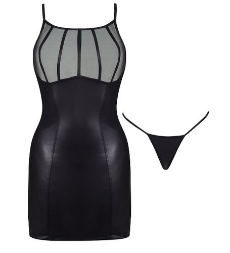 Sukienka Czarna Mamba + stringi S/M na Arena.pl