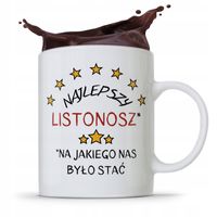 Kubek Prezent Dla Listonosza Najlepszy Listonosz Z Nadrukiem Ze Zdjęciem