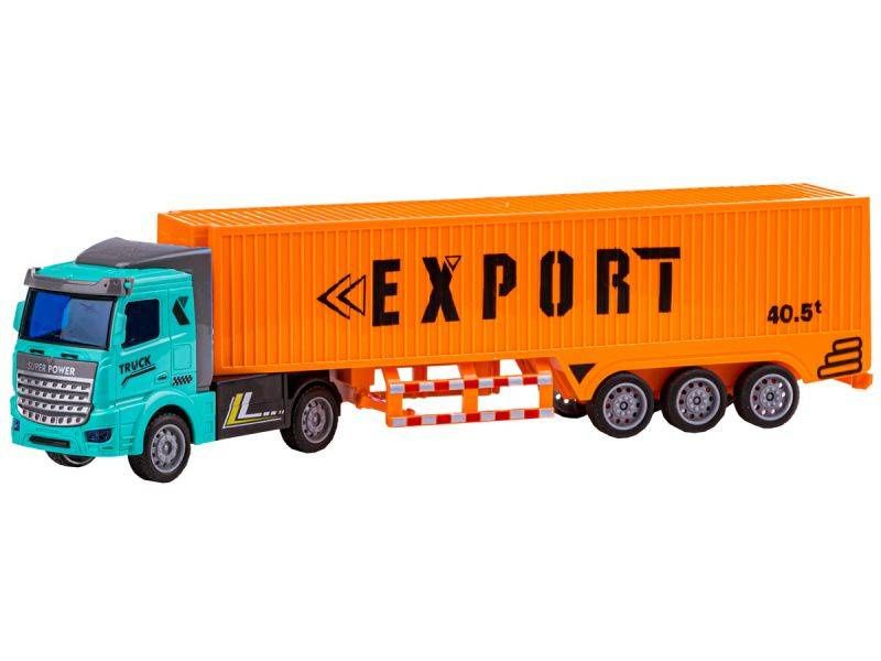 Ciężarówka, Naczepa - Kontener, Tir Z Przyczepą 1:48 zdjęcie 2