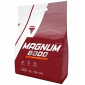 TREC MAGNUM 8000 5450g MEGA MOCNY GAINER NA MASĘ BIAŁKO WĘGLOWODANY