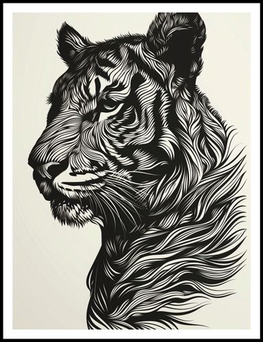 Plakat 75x100cm Tygrysi Gwizd na Arena.pl