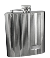 Elegancka Piersiówka Stalowa 180 Ml Gentelo W Kartonowym Pudełku