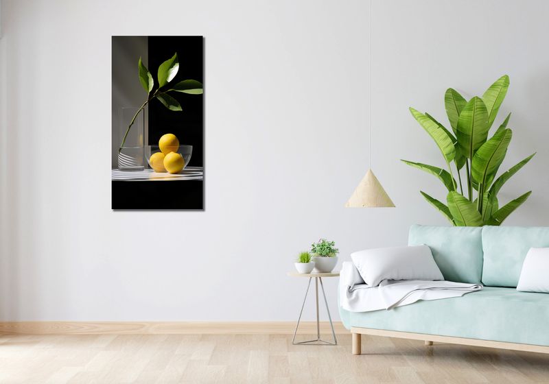 Obraz 50x100cm Cytrusowa Aranżacja zdjęcie 2