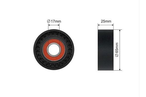 ROLKA NAPINACZA PASKA FIAT FIORINO 2009 2010 2011 2012 na Arena.pl