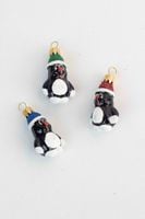 Bombka na Choinkę ze Szkła Boże Narodzenie - Krecik z Czapeczką