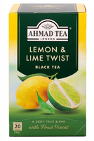 Ahmad Tea herbata czarna ekspresowa Lemon & Lime Twist 20 kopert