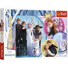 Puzzle100 Glitter W Blasku Miłości /Frozen2  14817 na Arena.pl