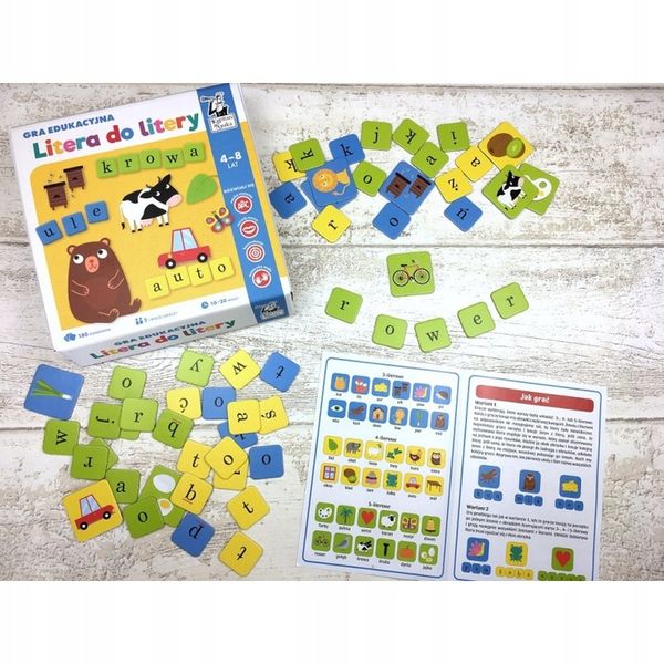 Gra planszowa Edgard Litera do litery zdjęcie 4