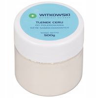 TLENEK CERU - DO POLEROWANIA SZYB SZKŁA LAMP REFLEKTORÓW 500g