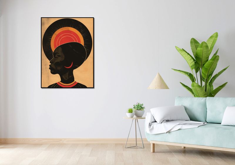 Plakat 75x100cm Gorące Promienie zdjęcie 4
