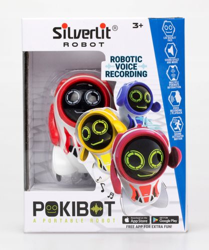 Silverlit mini interaktywny robot pokibot kieszonk na Arena.pl