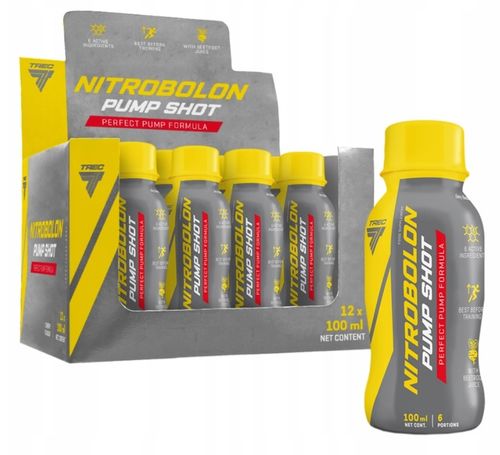 TREC NITROBOLON SHOT 12X100ML POMPA na Arena.pl