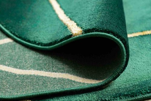 RUG/LU/ESTEMA/GEOMETRIC/BOTTLEGREEN+GOLD/R160 na Arena.pl