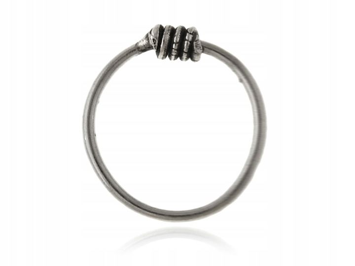 Kolczyk srebrny na chrząstkę małżowiny kn151 zdjęcie 1