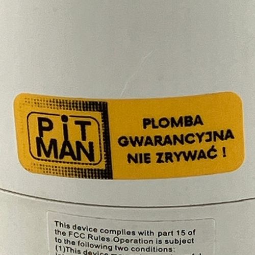 Plomba void żółta semi transfer 30*11 mm 500 szt na Arena.pl