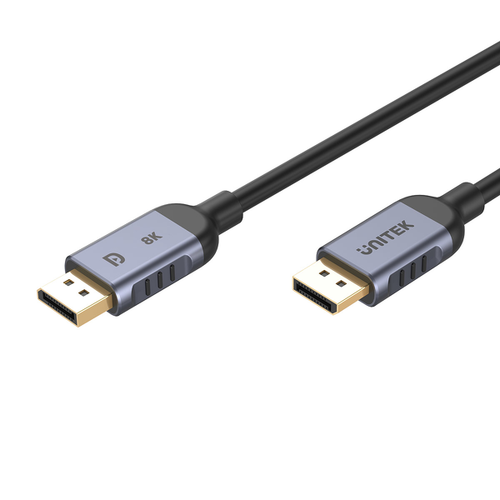 Unitek kabel DisplayPort 1.4 8k 60hz, 4k 240hz, HDR, HDCP 2.3, DSC 1.2, 2m na Arena.pl