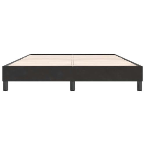 Łóżko Box Spring bez materaca Czarne 160x220 cm Aksamit na Arena.pl