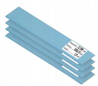 4x Termopad 1mm Chłodzenie Procesora Taśma Termoprzewodząca 100x15mm 12W