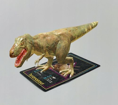 DINOZAURY PLANETY ROBOTY INTERAKTYWNE KARTY 4D SMARTFON APLIKACJA 3+ SMARTY na Arena.pl