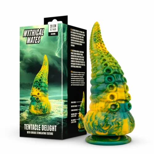mythical mates tentacle delight green & yellow - model anatomiczny 22 cm na Arena.pl