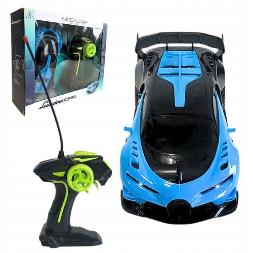 SAMOCHÓD ZDALNIE STEROWANY Super Auto RC Pilot BUGATTI 1:24 Światła LED N na Arena.pl