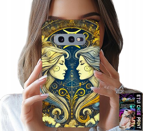 ETUI DO SAMSUNG GALAXY S10E - ZNAK ZODIAKU, BLIŹNIĘTA ASTRONOMIA CASE na Arena.pl